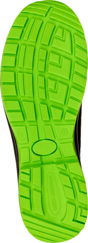 Sicherheitshalbschuh S1PS Cruise ESD HALBSCHUH CRUISE S1PS ESD SWZ/GRUEN 41
