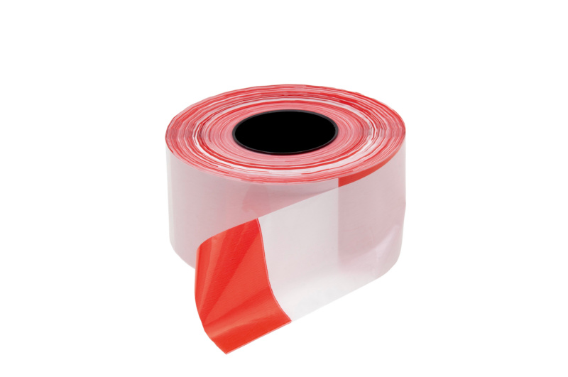 Absperrband ABSPEBA-ROT/WEISS-80MMX500M