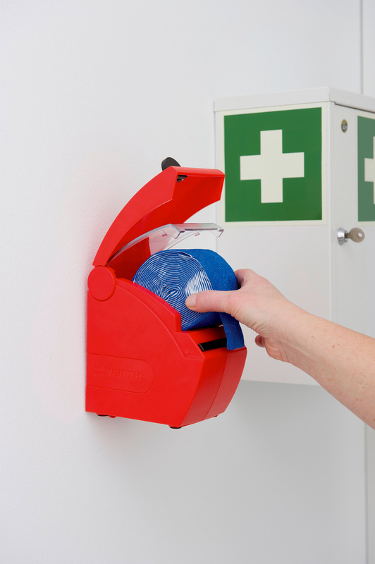 Spender für das klebstofffreie Pflaster Latexfrei