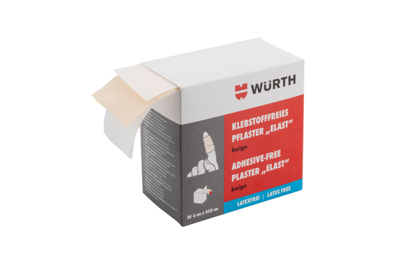 Klebstofffreies Pflaster Elast latexfrei für alle Wunden und Schnittverletzungen