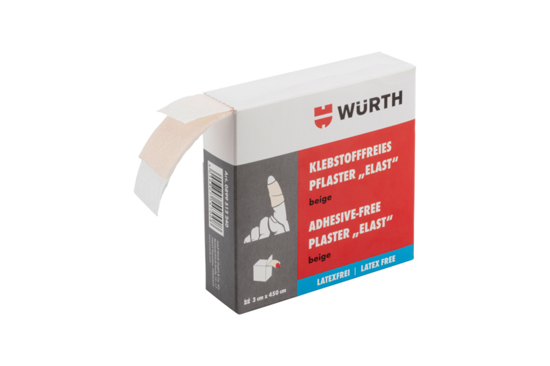 Klebstofffreies Pflaster Elast latexfrei für alle Wunden und Schnittverletzungen