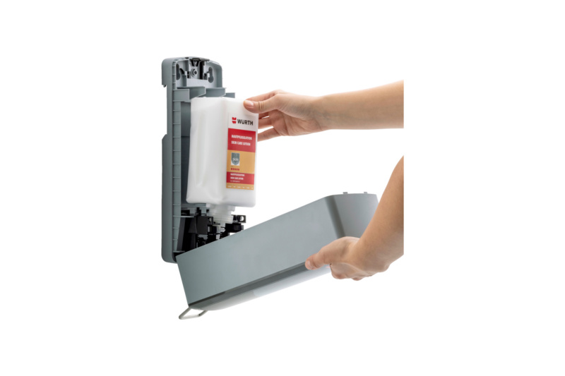 Spendersystem Manuell Skin Line FLUESSSPEND-CREM/SEIFE-MANUELL