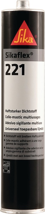 Polyurethandichtstoff Sikaflex®-221 uniweiß 300ml Kartusche SIKA