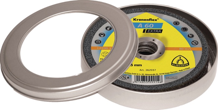 Trennscheibe A 60 Extra D125x1,2mm ger.INOX Bohr.22,23mm KLINGSPOR