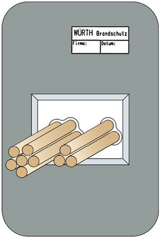 Kabelbox EASY 110x280x270 mit Kunststoffdeckel bzw. Schaumstreifen