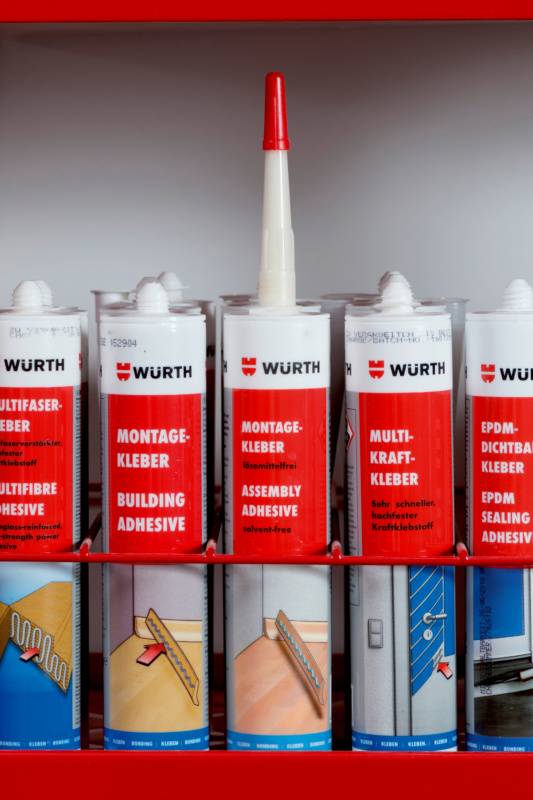 Auftragsdüse wiederverschließbar