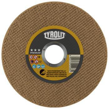Trennscheibe Premium D125x1mm ger.NE-Metalle Bohr.22,23mm TYROLIT