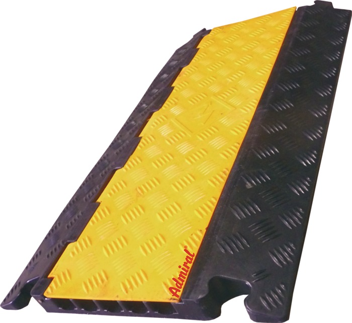 Schlauch- u.Kabelkanal Admi®Canal 698-019-5 L900xB500xH50mm Gum.5 Kanäle à 34mm