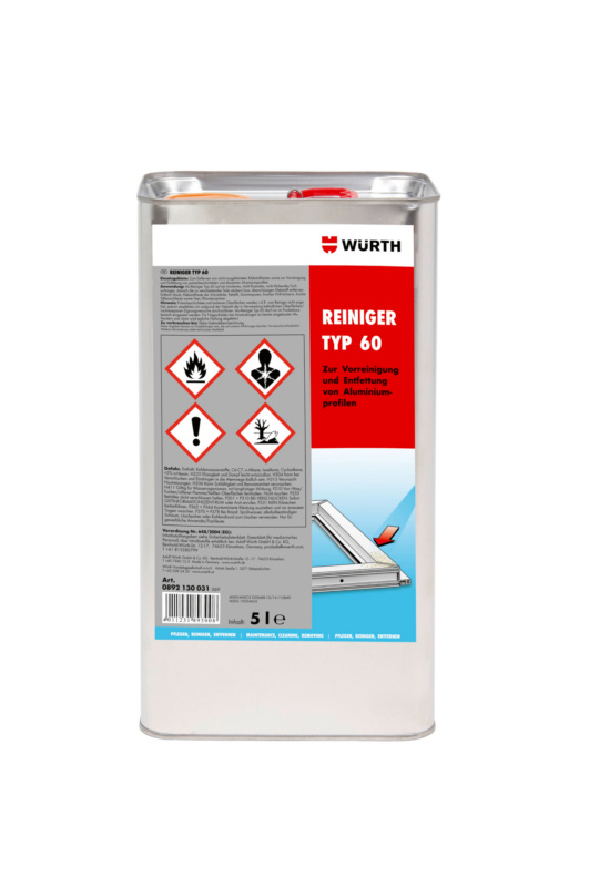 Universeller Reiniger Typ 60 ALUREINIG-60-KLEB-AL1-5LTR