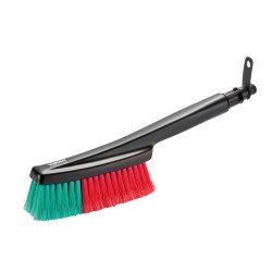 Handbürste mit Wasserdurchlauf und Adapter
