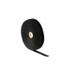 Klettband doppelseitig VELCRO-DP-SCHWARZ-B20MM-L25M