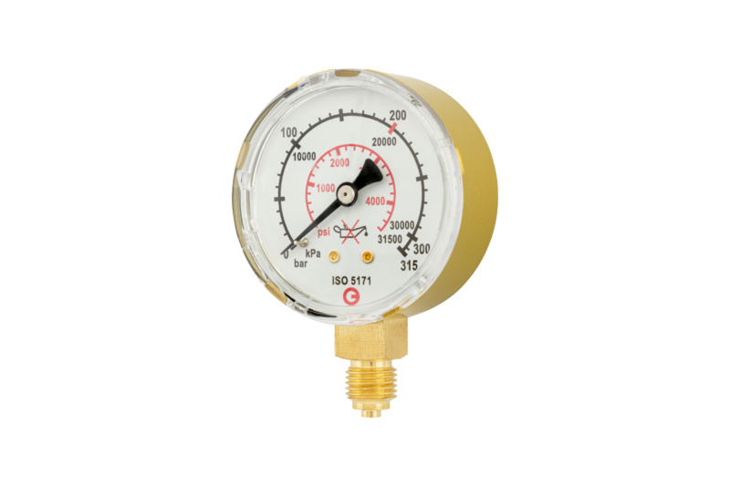Druckminderer-Manometer nach DIN EN 562 / ISO 2503
