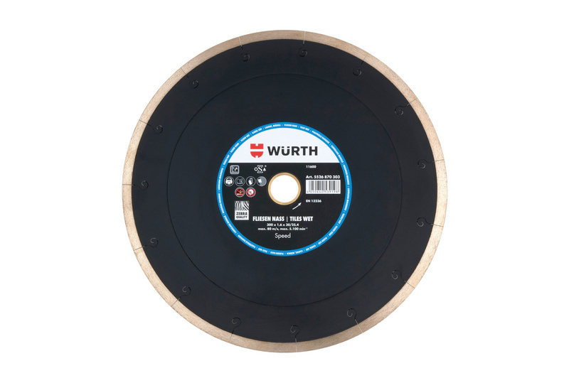 Diamanttrennscheibe Speed Nassschnitt Fliese 230x1,4x30/25,4
