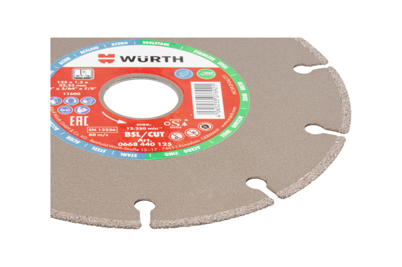 Diamanttrennscheibe BSL Metall TSHB-DIA-BSL-METALL-BO22,23-D230MM