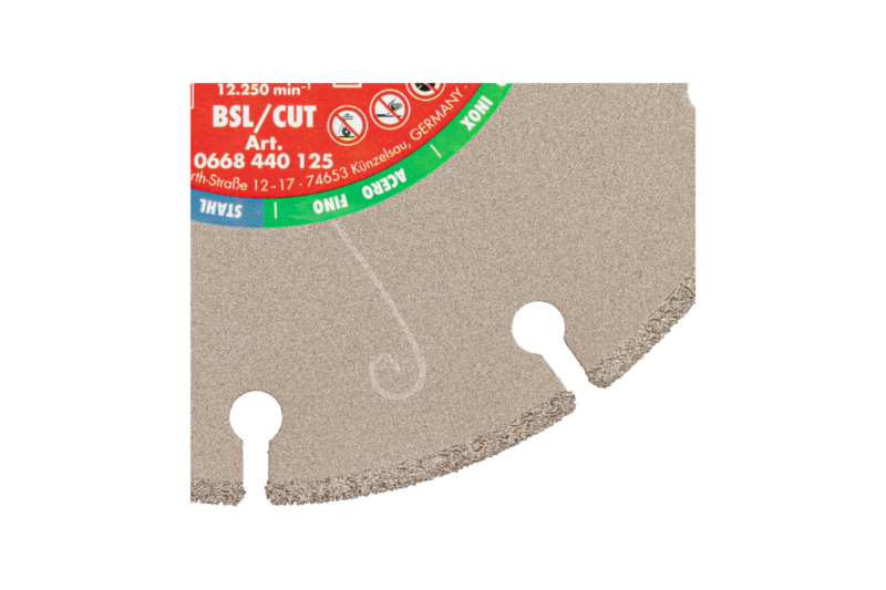 Diamanttrennscheibe BSL Metall TSHB-DIA-BSL-METALL-BO22,23-D230MM