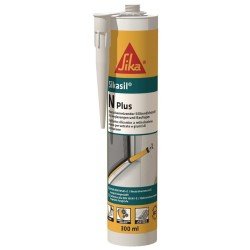 Silicondichtstoff SIKASIL N plus schwarz 300 ml Kartusche SIKA