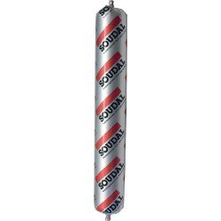 Silikondichtstoff Silirub BauN transp.600ml Schlauchbeutel SOUDAL