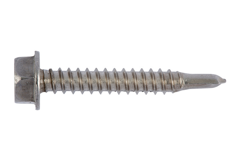 Bohrschraube Sechskantkopf pias 6,3 x 25 Edelstahl A2