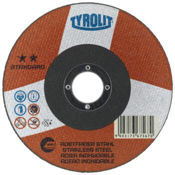 Trennscheibe STANDARD D125x1mm ger.Bohr.22,23mm TYROLIT