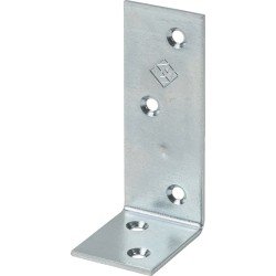 Balkenwinkel L80x40 mmmm B.30mm sta.STA blau verz.S.2mm VORMANN