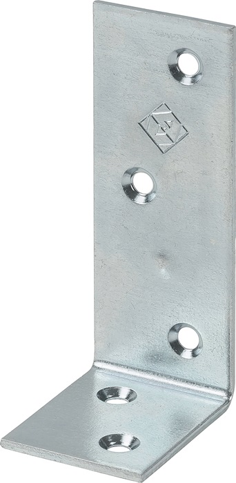 Balkenwinkel L80x40 mmmm B.30mm sta.STA blau verz.S.2mm VORMANN