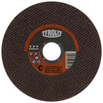Trennscheibe Premium D125x1mm ger.INOX Bohr.22,23mm TYROLIT