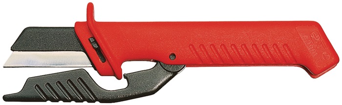 Kabelmesser L.185mm Klingen-L.50mm m.Schutzkappe VDE KNIPEX