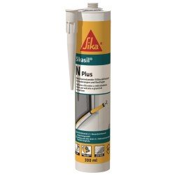 Silicondichtstoff SIKASIL N plus transp.300 ml Kartusche SIKA