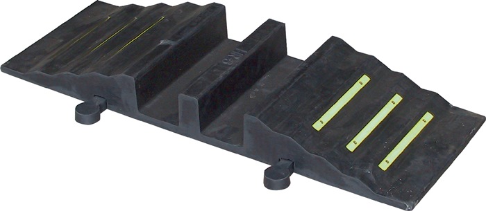 Gummi-Schlauchbrücke L855xB302xH84mm HR 3 b.75mm f.2 Schläuche PARSCH