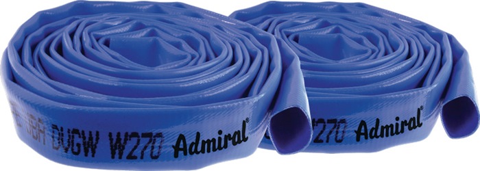 Trinkwasserflachschlauch Admi®Star DVGW 602t ID 50mm Wandst.2mm L.20m ADMIRAL