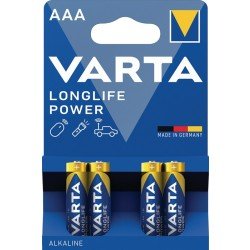 Batterie Longlife Power 1,5 V AAA-AM4-Micro 1240 mAh LR03 4903 4 St./Bl.