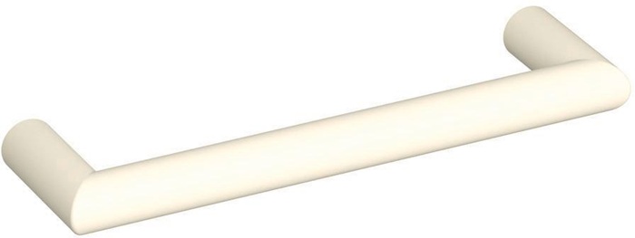 Möbelgriff 562.13B128 PA 99 reinweiß ma 128mm D.13mm HEWI