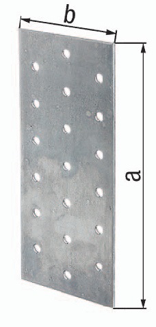 Lochplatte 200x100x2 sdmverz.EN 14545:29-2 GAH