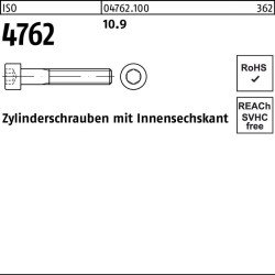 Zylinderschraube ISO 4762 m.Innensechskant M 20 x 270 10.9 10 Stück