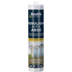 Füllspachtel RENOLIGHT ACRYL A930 weiß B2 n.DIN 4102 300ml BOSTIK