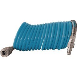 Spiralschlauchset ID 10mm AD 12mm L.5m Kuppl.DN 7,2 EWO