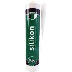Universal-Silikon SN K weiß 310ml Kartusche BOSTIK