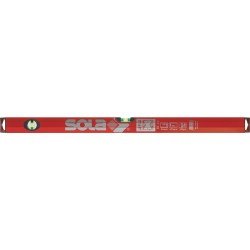 Wasserwaage BIG X 180cm Alu.rot ± 0,5mm/m SOLA