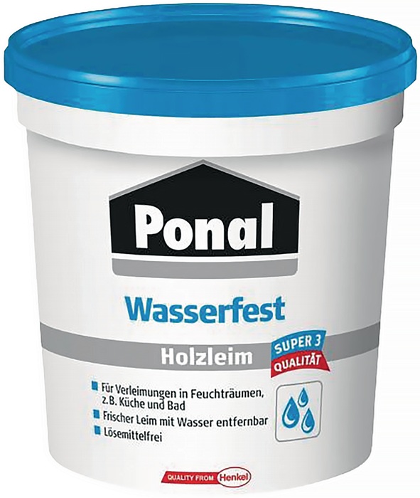 Holzleim Wasserfest/Super 3 5kg EN 204: D3 Eimer PONAL