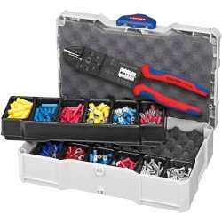 Kabelverbindersortiment 301-tlg.0,5-6 mm² Sortimentskoffer KNIPEX