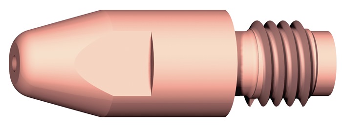 Stromdüse Draht-Ø 1,2mm M 8 L.30mm CuCrZr A.BINZEL
