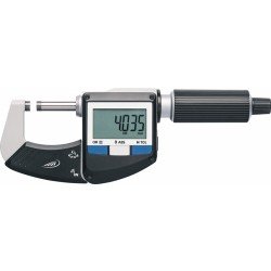 Bügelmessschraube IP65 0-25mm dig.m.Funk H.PREISSER