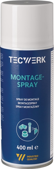 Montagespray 400ml gelblich Spraydose TECWERK