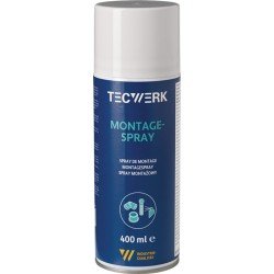 Montagespray 400ml gelblich Spraydose TECWERK