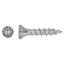 Senkkopfschr.Pozidrive D.5mm L.40mm STA verz.Vollgew.200 St.DYNAPLUS
