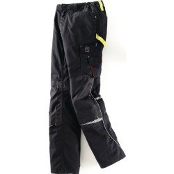 Bundhose Terrax Workwear Gr.58 schwarz/limette TERRAX