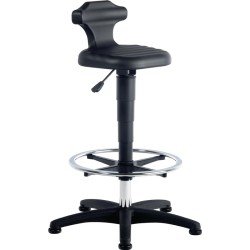 Sitz-/Stehstuhl Flex Integralschaum Sitz-H.510-780mm m.Fußring BIMOS