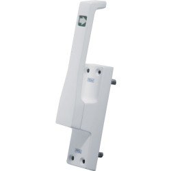 Türtreibr.970 DIN re.weiß LM 50mm Rundstange 10mm FUHR