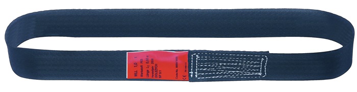 Einweg-Bandschlinge DIN EN 60005 Umfang 1,0m schwarz Tragf.einf.750kg DOLEZYCH
