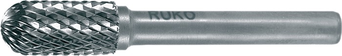 Frässtift WRC D.10mm Kopf-L.20mm Schaft-D.6mm HM Blank Verz.KVZ 4 RUKO